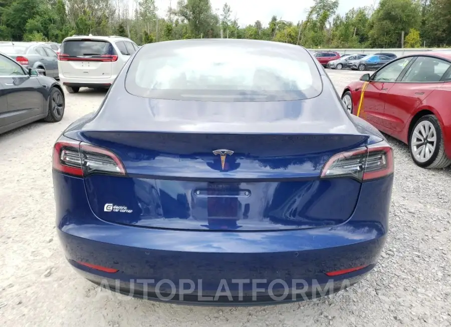 TESLA MODEL 3 2022 vin 5YJ3E1EA3NF370387 from auto auction Copart