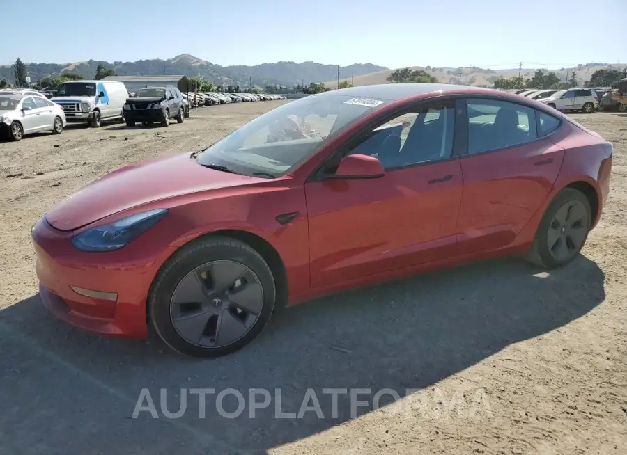 TESLA MODEL 3 2023 vin 5YJ3E1EA4PF486720 from auto auction Copart