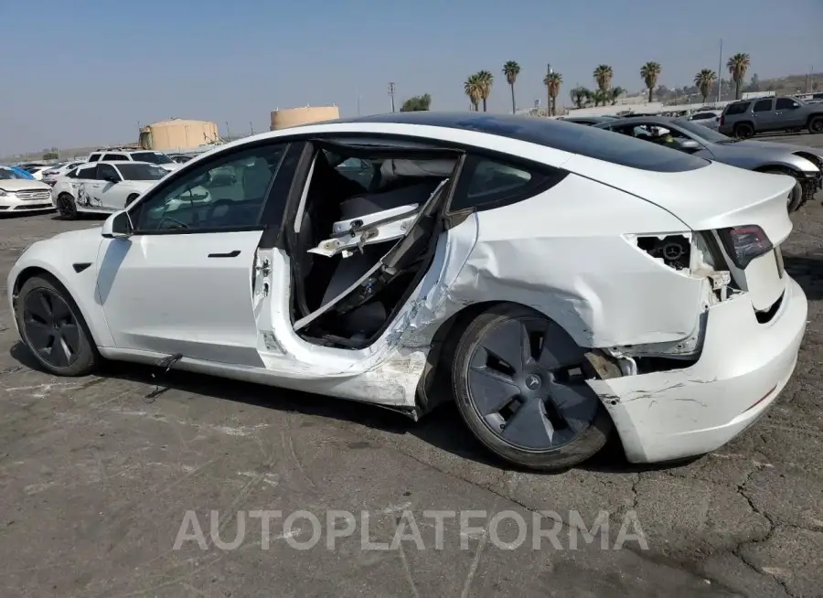 TESLA MODEL 3 2021 vin 5YJ3E1EA6MF095712 from auto auction Copart