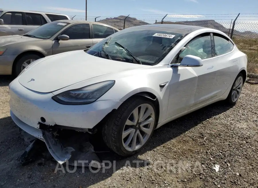 TESLA MODEL 3 2020 vin 5YJ3E1EAXLF709093 from auto auction Copart