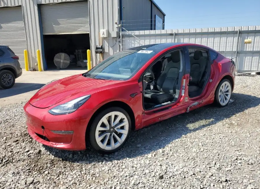 TESLA MODEL 3 2023 vin 5YJ3E1EAXPF450837 from auto auction Copart