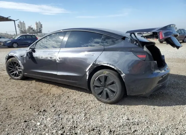 TESLA MODEL 3 2024 vin 5YJ3E1EAXRF725223 from auto auction Copart