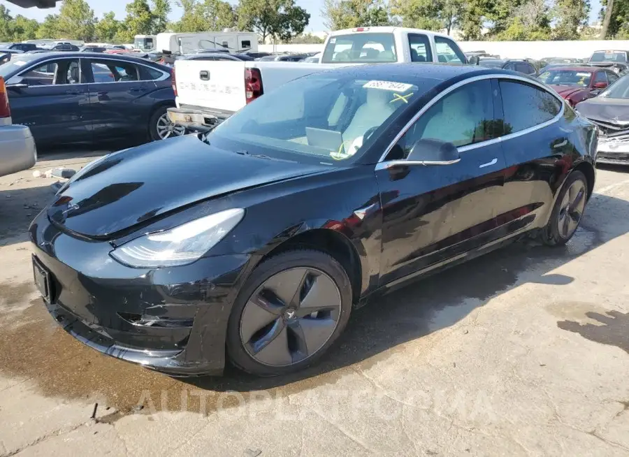 TESLA MODEL 3 2018 vin 5YJ3E1EB0JF148618 from auto auction Copart