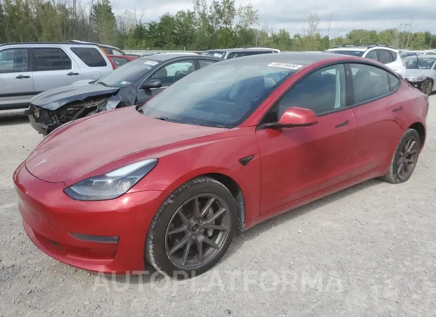 TESLA MODEL 3 2021 vin 5YJ3E1EB0MF974454 from auto auction Copart