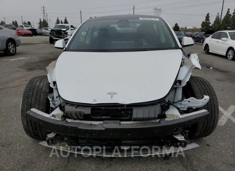 TESLA MODEL 3 2022 vin 5YJ3E1EB0NF211786 from auto auction Copart