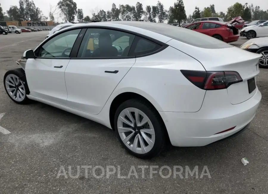 TESLA MODEL 3 2022 vin 5YJ3E1EB0NF211786 from auto auction Copart