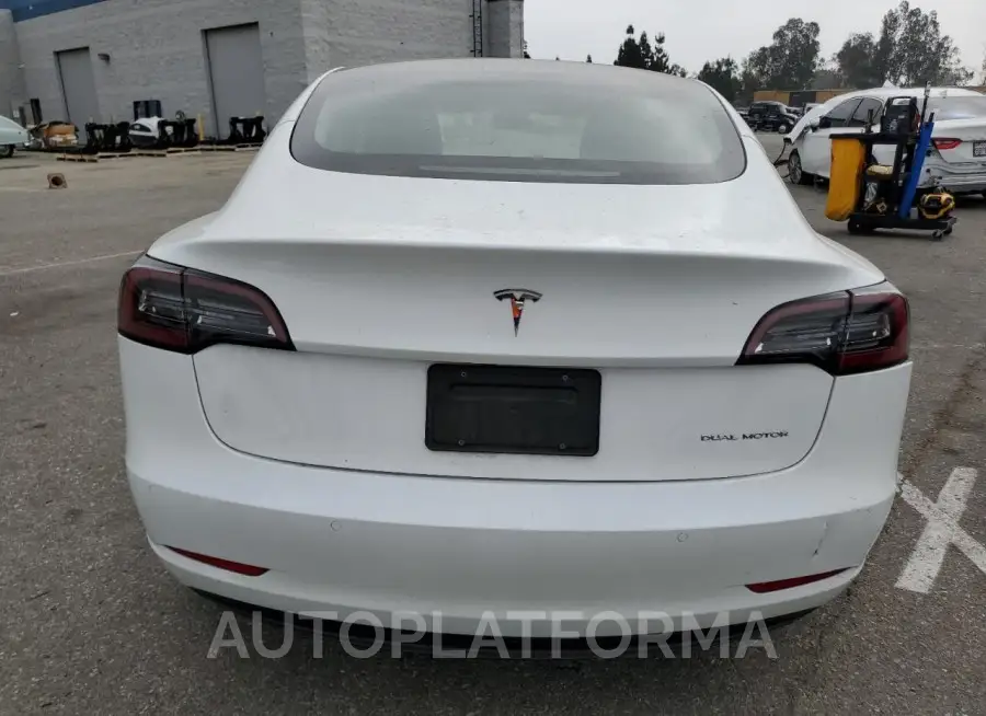 TESLA MODEL 3 2022 vin 5YJ3E1EB0NF211786 from auto auction Copart