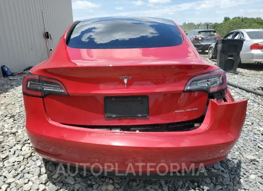 TESLA MODEL 3 2022 vin 5YJ3E1EB0NF234923 from auto auction Copart