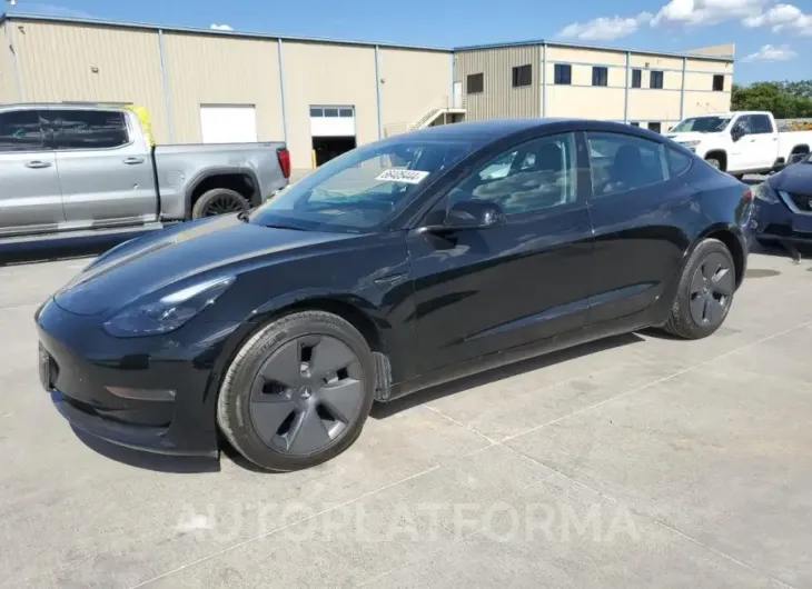 TESLA MODEL 3 2022 vin 5YJ3E1EB0NF265072 from auto auction Copart