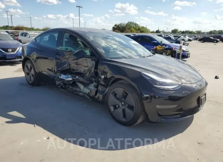 TESLA MODEL 3 2022 vin 5YJ3E1EB0NF265072 from auto auction Copart