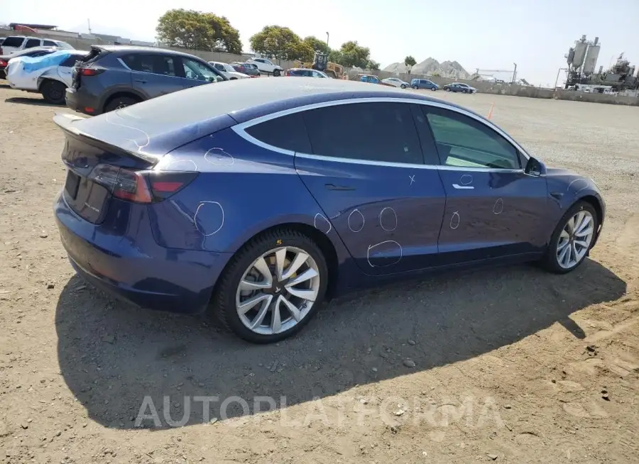 TESLA MODEL 3 2019 vin 5YJ3E1EB2KF213826 from auto auction Copart