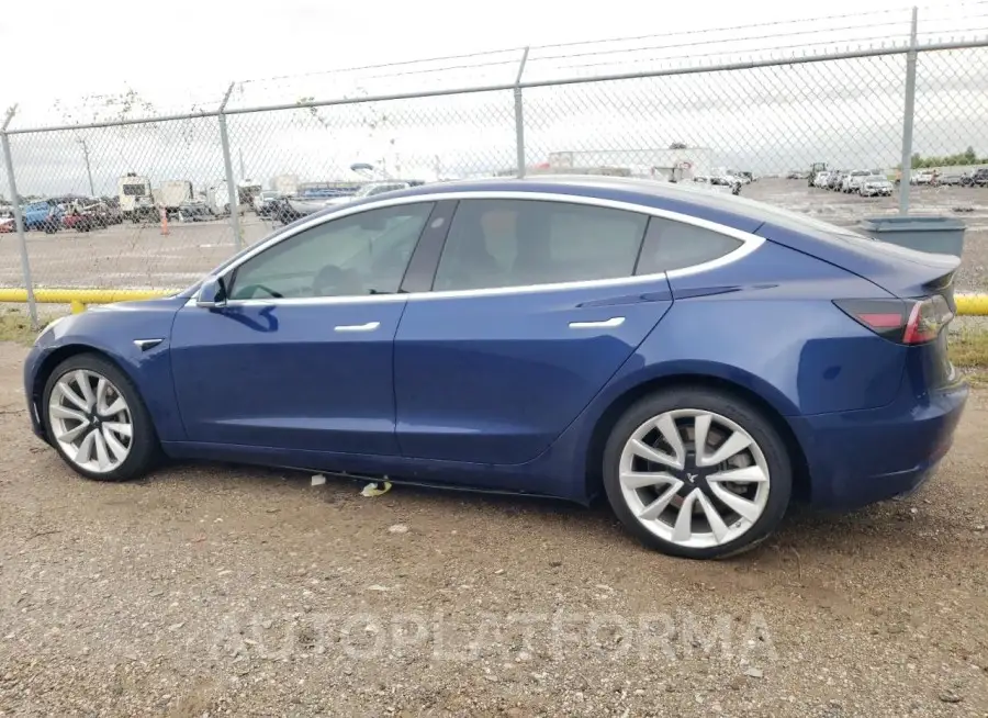 TESLA MODEL 3 2020 vin 5YJ3E1EB2LF712238 from auto auction Copart