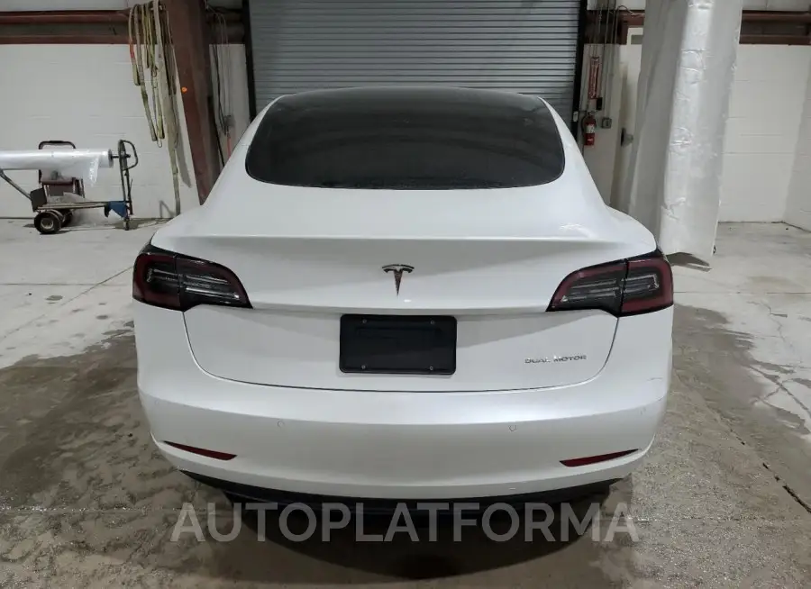 TESLA MODEL 3 2021 vin 5YJ3E1EB2MF020014 from auto auction Copart