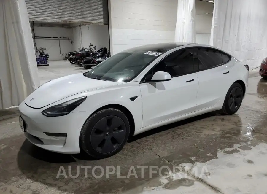 TESLA MODEL 3 2021 vin 5YJ3E1EB2MF020014 from auto auction Copart