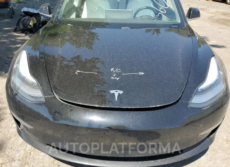 TESLA MODEL 3 2019 vin 5YJ3E1EB3KF391373 from auto auction Copart