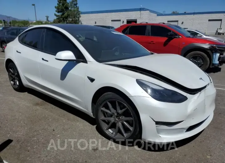 TESLA MODEL 3 2022 vin 5YJ3E1EB3NF252235 from auto auction Copart