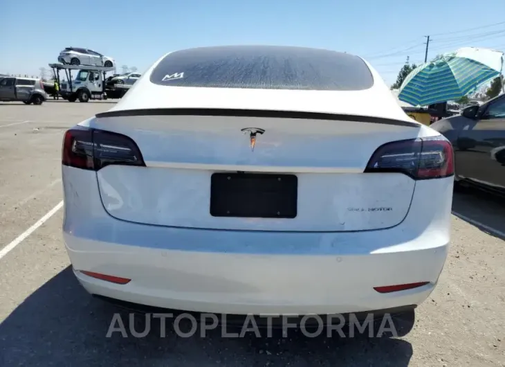 TESLA MODEL 3 2022 vin 5YJ3E1EB3NF252235 from auto auction Copart