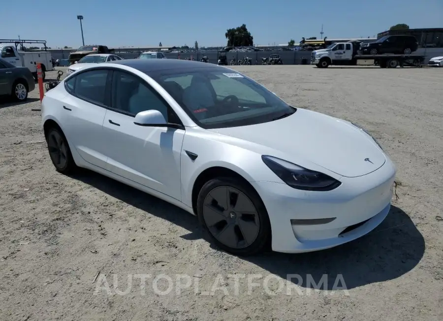 TESLA MODEL 3 2023 vin 5YJ3E1EB4PF456514 from auto auction Copart