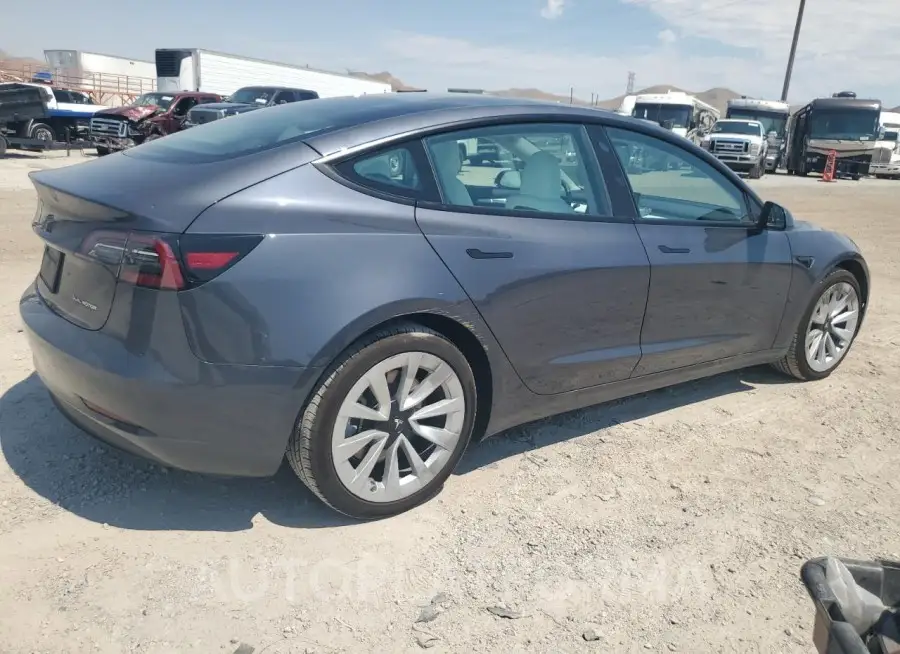 TESLA MODEL 3 2023 vin 5YJ3E1EB7PF676407 from auto auction Copart