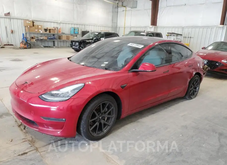 TESLA MODEL 3 2018 vin 5YJ3E1EBXJF099671 from auto auction Copart