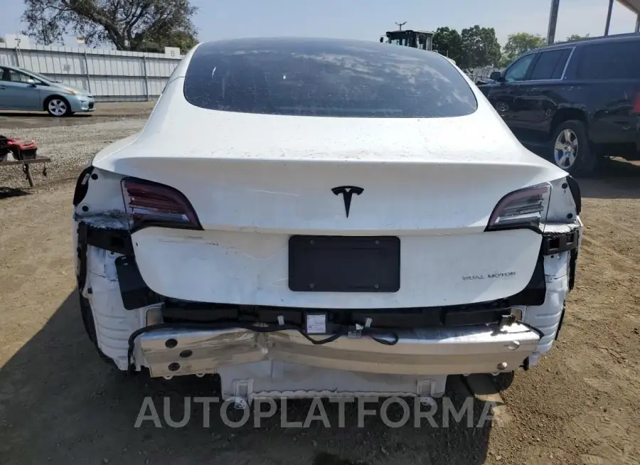 TESLA MODEL 3 2021 vin 5YJ3E1EBXMF074449 from auto auction Copart