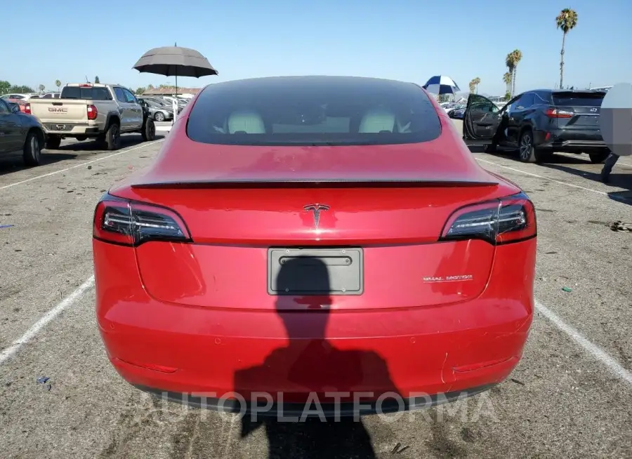 TESLA MODEL 3 2021 vin 5YJ3E1EC8MF926306 from auto auction Copart