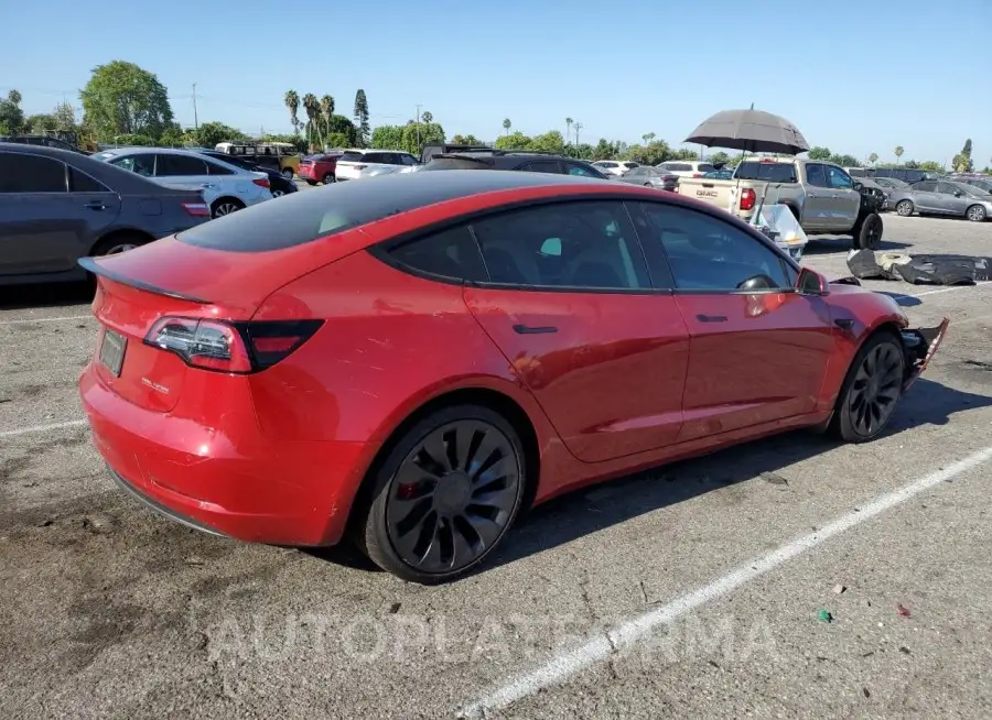 TESLA MODEL 3 2021 vin 5YJ3E1EC8MF926306 from auto auction Copart