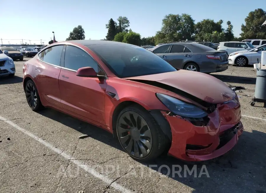 TESLA MODEL 3 2021 vin 5YJ3E1EC8MF926306 from auto auction Copart