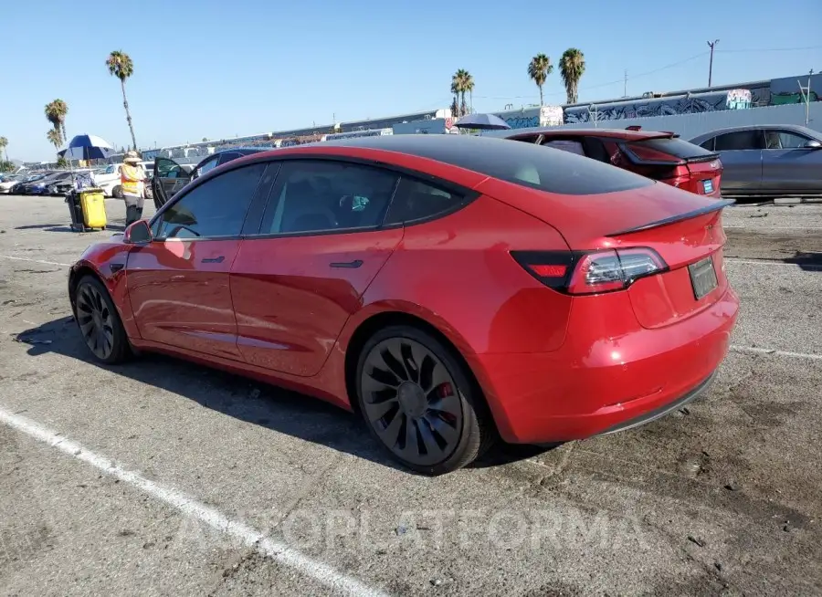 TESLA MODEL 3 2021 vin 5YJ3E1EC8MF926306 from auto auction Copart