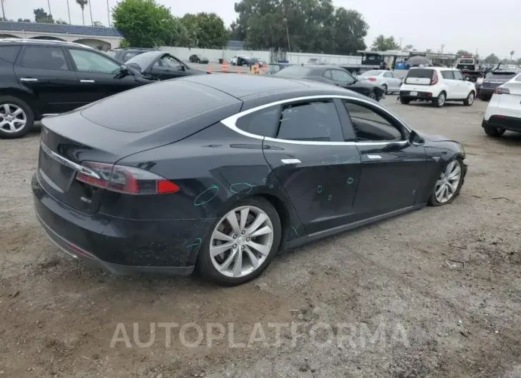 TESLA MODEL S 2015 vin 5YJSA1E20FF102169 from auto auction Copart