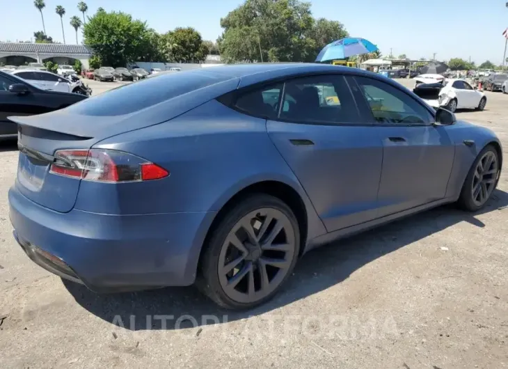 TESLA MODEL S 2021 vin 5YJSA1E59MF435199 from auto auction Copart