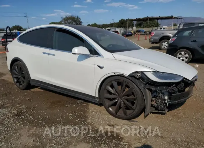 TESLA MODEL X 2018 vin 5YJXCBE23JF111799 from auto auction Copart