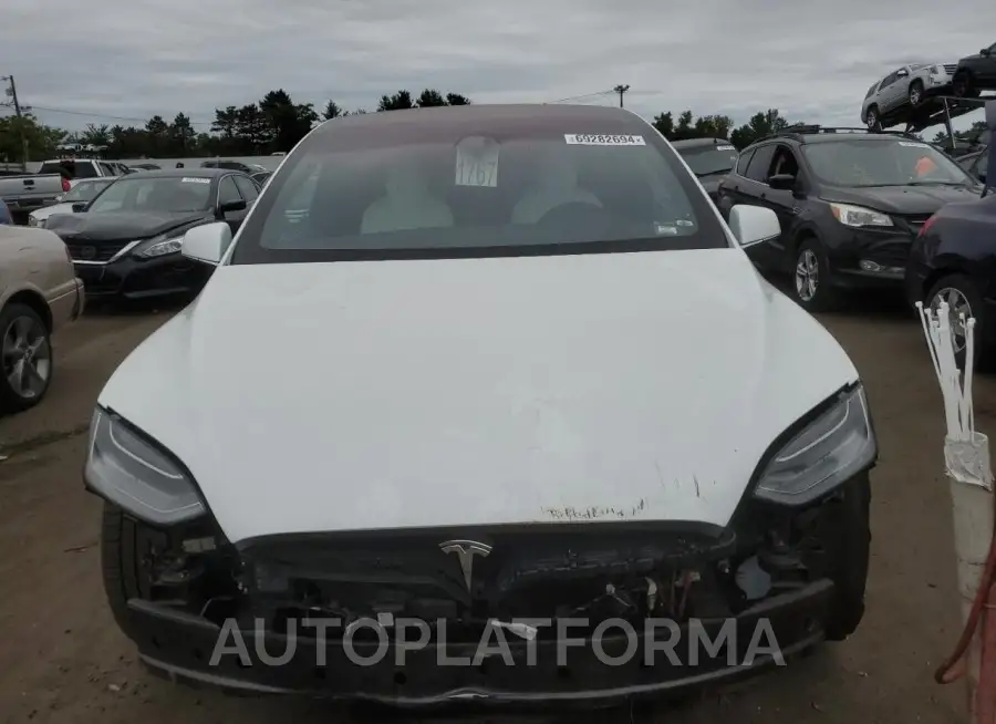 TESLA MODEL X 2017 vin 5YJXCBE28HF067714 from auto auction Copart