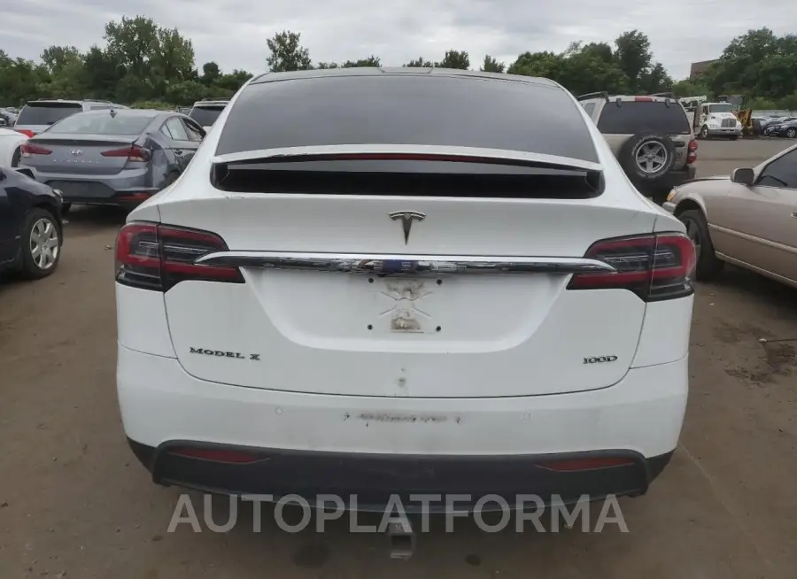 TESLA MODEL X 2017 vin 5YJXCBE28HF067714 from auto auction Copart