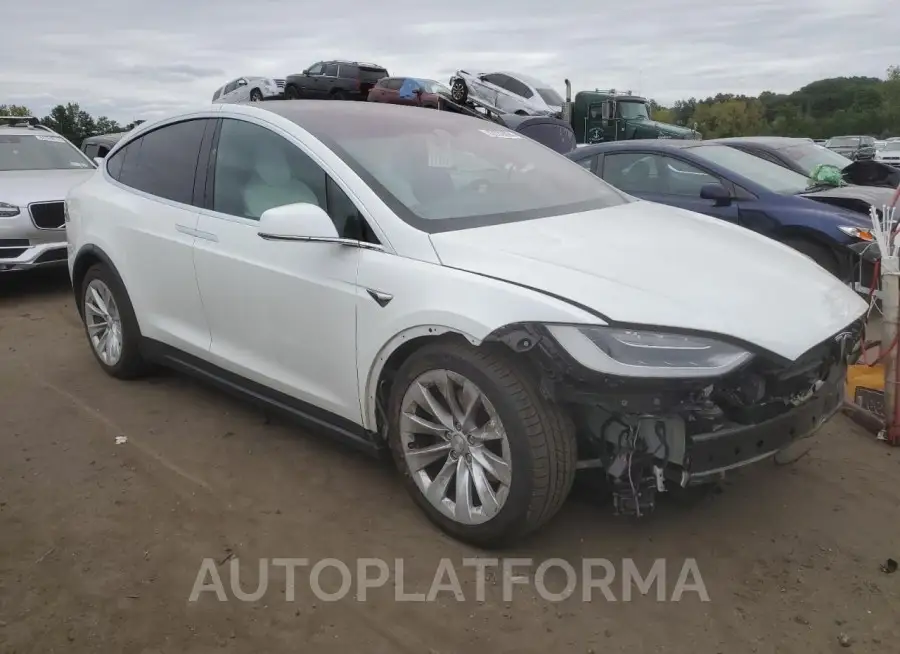 TESLA MODEL X 2017 vin 5YJXCBE28HF067714 from auto auction Copart