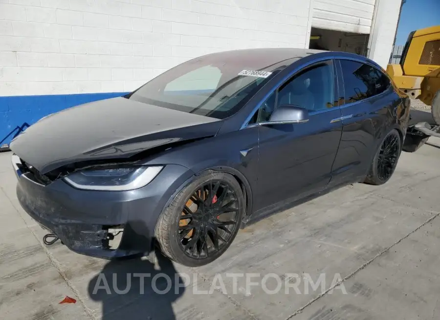 TESLA MODEL X 2017 vin 5YJXCBE49HF051782 from auto auction Copart