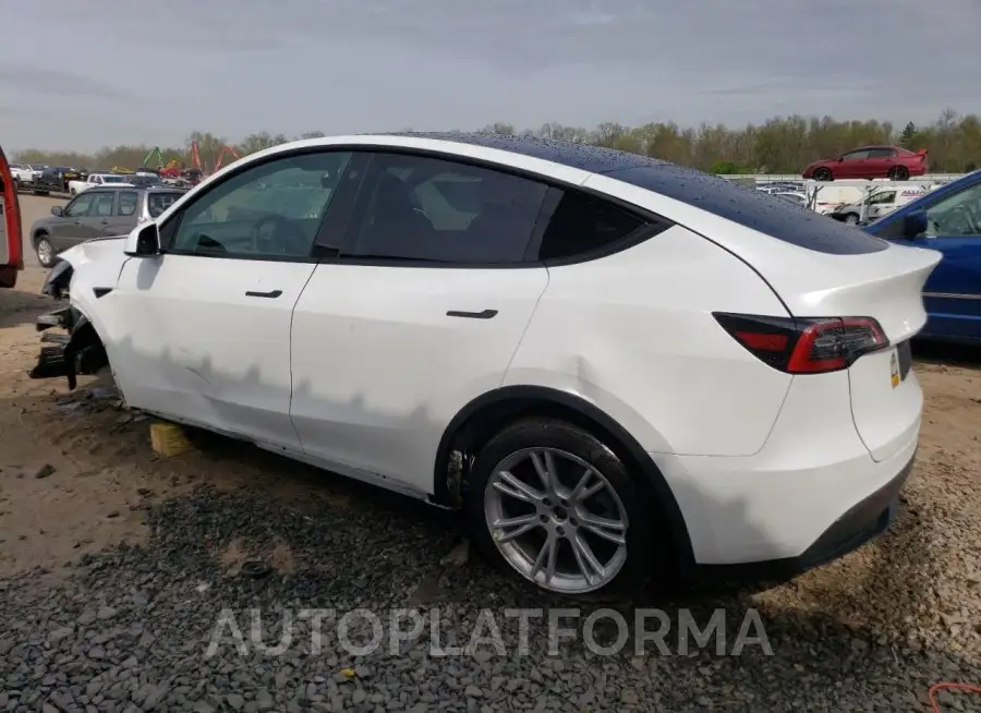 TESLA MODEL Y 2021 vin 5YJYGAEE5MF196727 from auto auction Copart