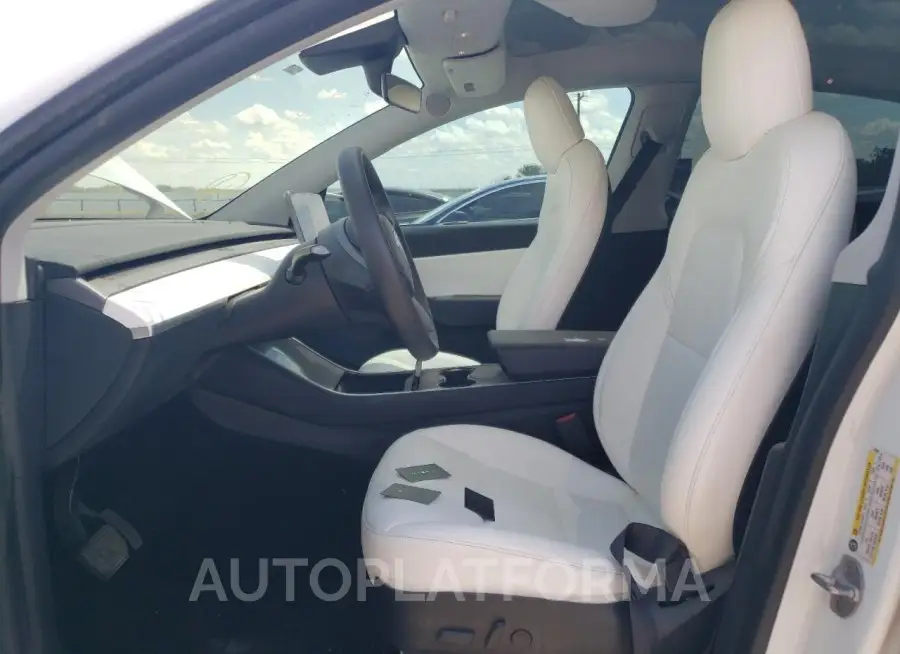 TESLA MODEL Y 2020 vin 5YJYGDEE5LF032698 from auto auction Copart