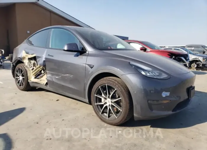 TESLA MODEL Y 2020 vin 5YJYGDEE6LF053155 from auto auction Copart