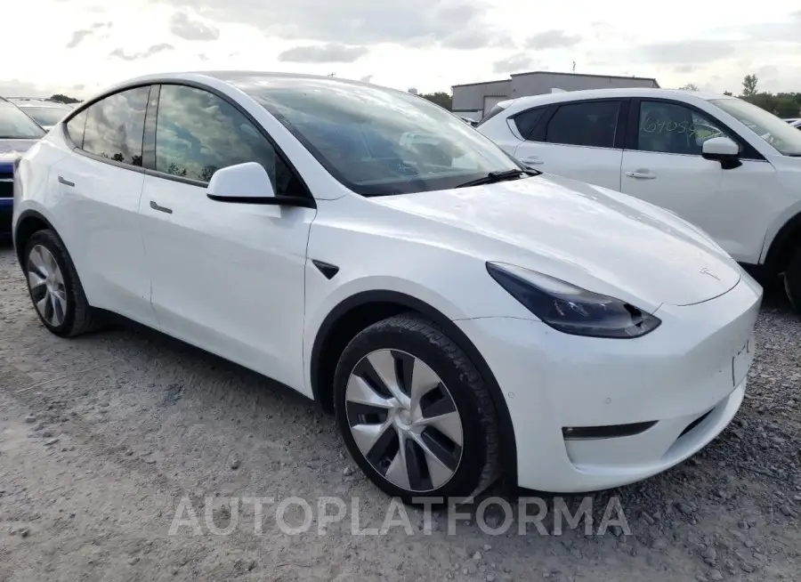 TESLA MODEL Y 2021 vin 5YJYGDEEXMF271679 from auto auction Copart