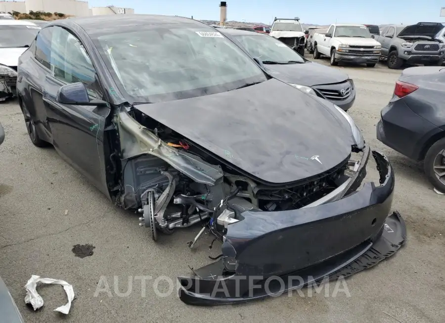 TESLA MODEL Y 2024 vin 7SAYGDED8RF119191 from auto auction Copart