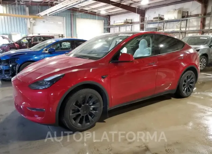 TESLA MODEL Y 2023 vin 7SAYGDEE1PF877850 from auto auction Copart