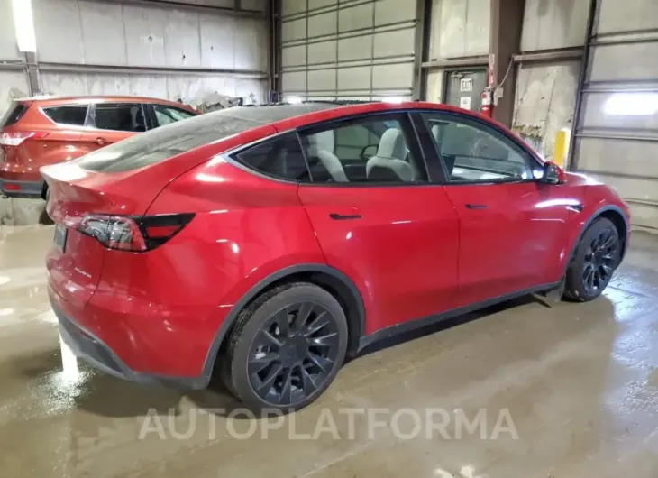 TESLA MODEL Y 2023 vin 7SAYGDEE1PF877850 from auto auction Copart