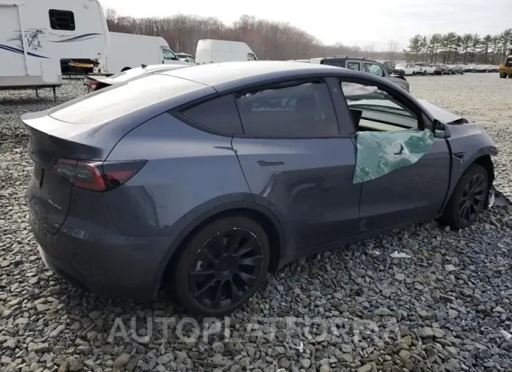 TESLA MODEL Y 2022 vin 7SAYGDEE9NA009136 from auto auction Copart