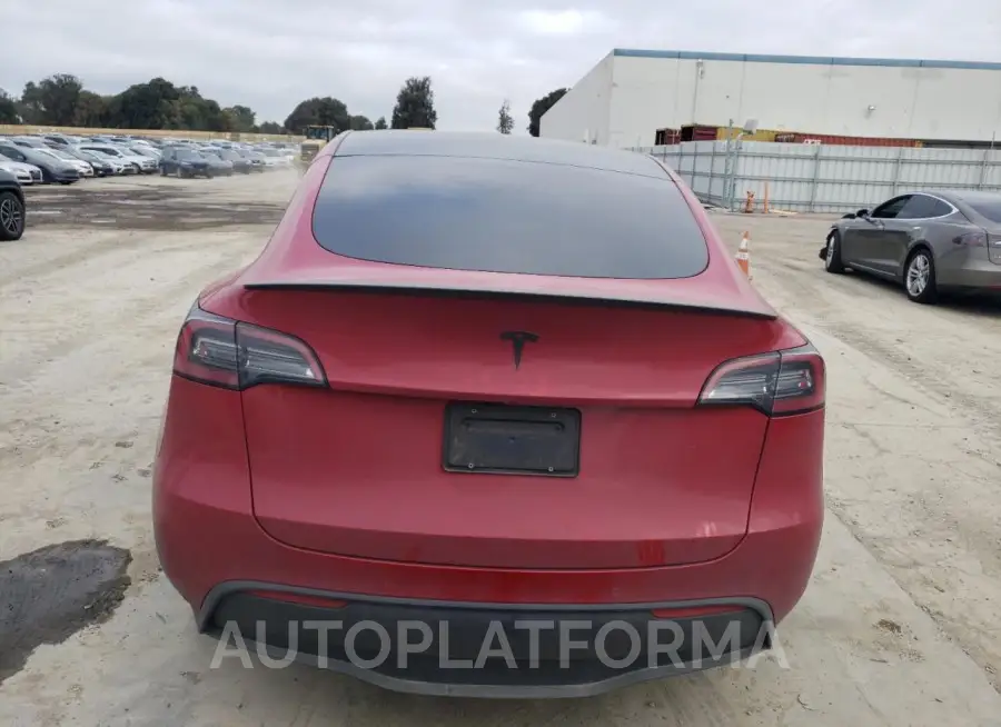 TESLA MODEL Y 2022 vin 7SAYGDEF2NF406103 from auto auction Copart