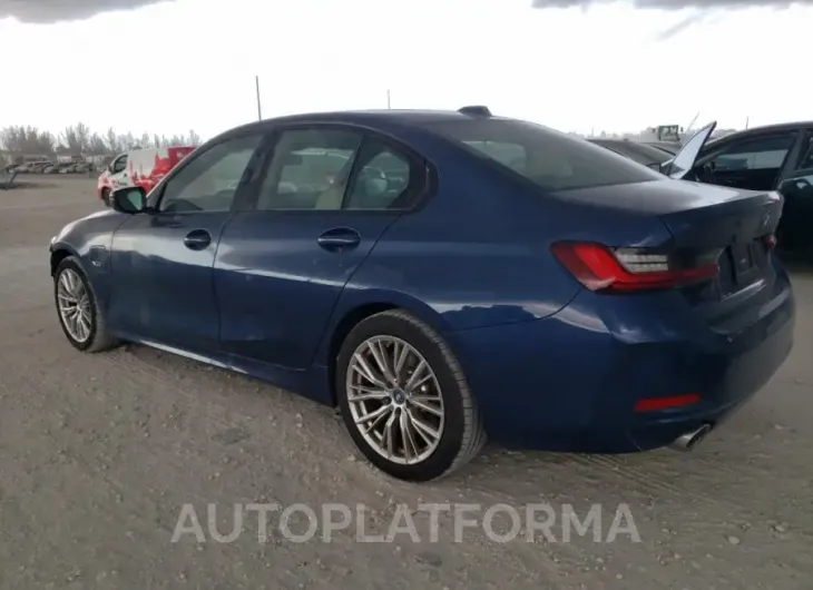 BMW 330E 2023 vin 3MW39FF06P8C84356 from auto auction Copart