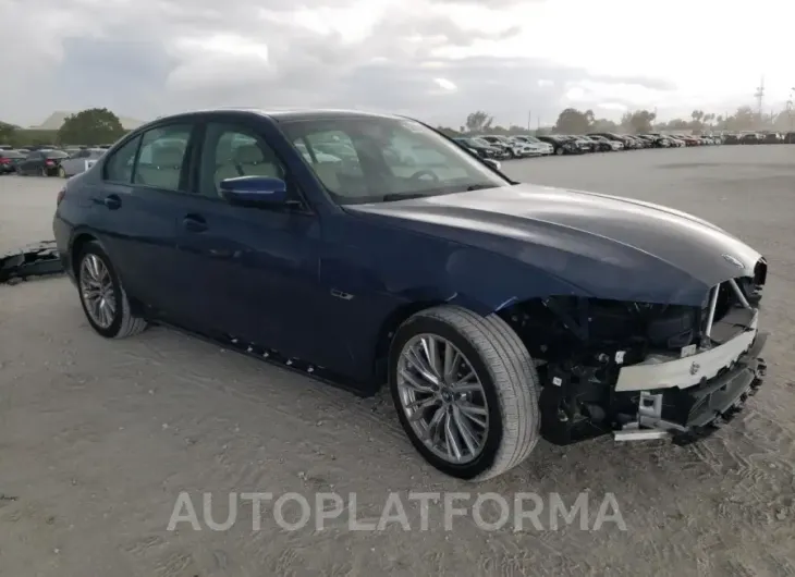 BMW 330E 2023 vin 3MW39FF06P8C84356 from auto auction Copart