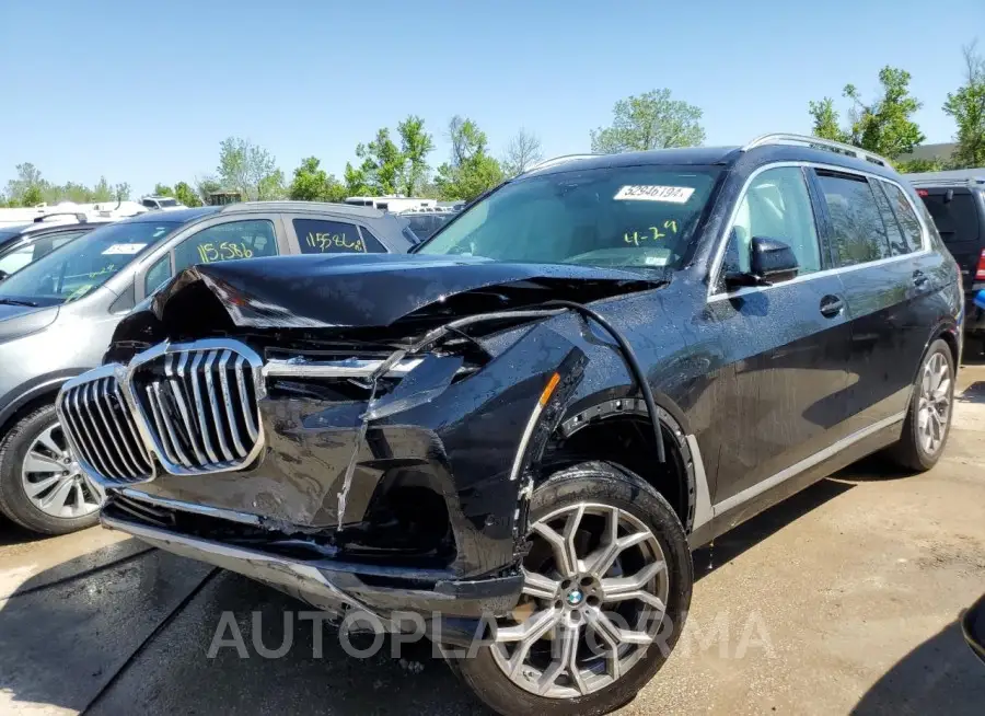 BMW X7 XDRIVE4 2021 vin 5UXCW2C09M9H48218 from auto auction Copart