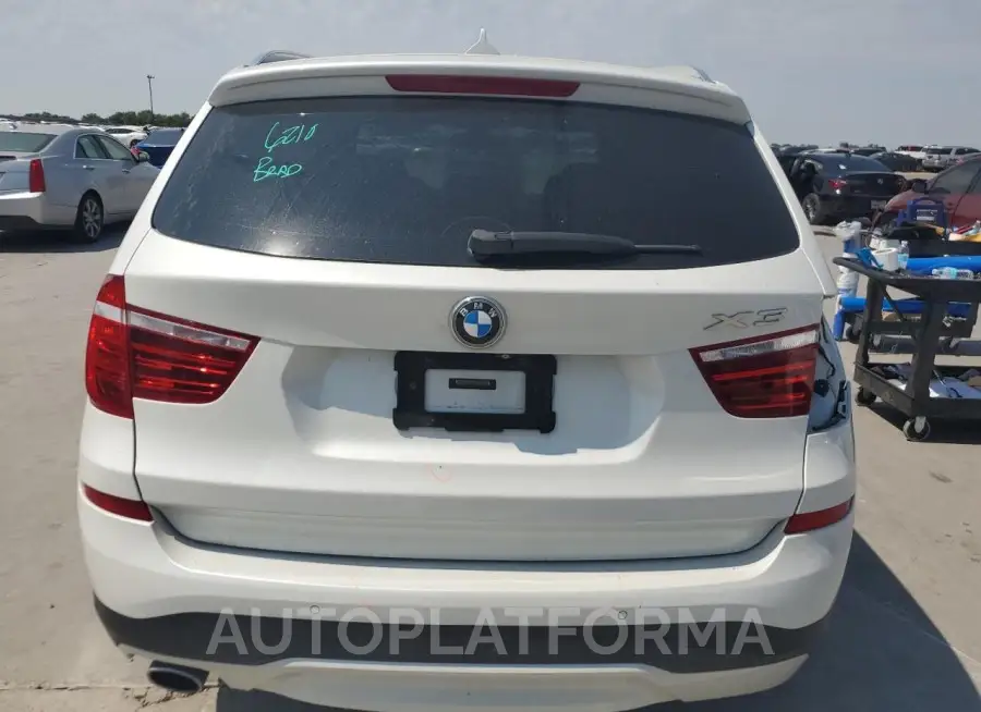 BMW X3 XDRIVE2 2015 vin 5UXWY3C57F0E96632 from auto auction Copart