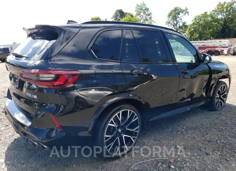 BMW X5 M 2022 vin 5YMJU0C09N9K23281 from auto auction Copart